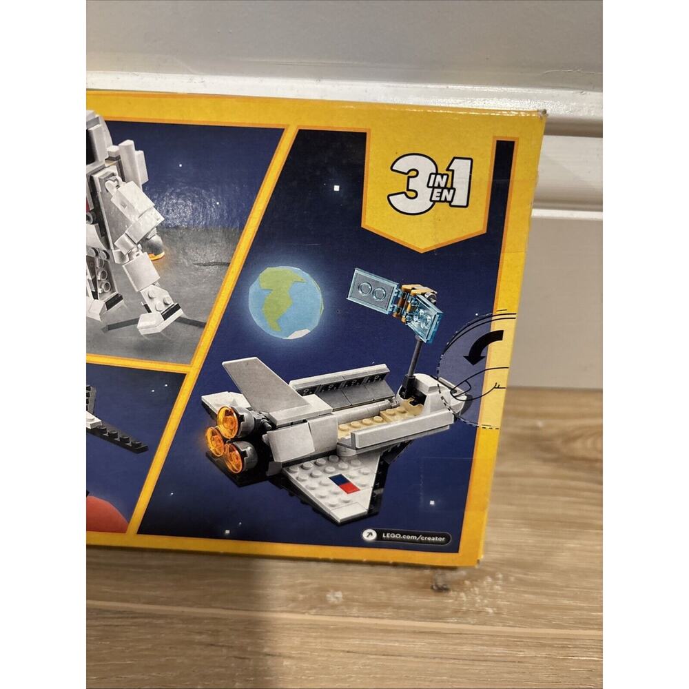 Lego Creator 3 In 1: Space Shuttle #31134 / 144 Pieces / 100% Complete Orig Box - Picture 8 of 16